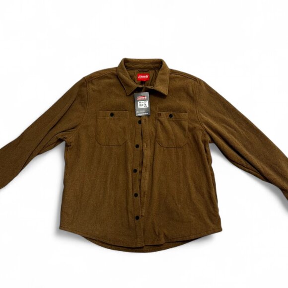 NWT Coleman Ribbed Fleece Jacket Size XXL Jacket - Picture 2 of 4
